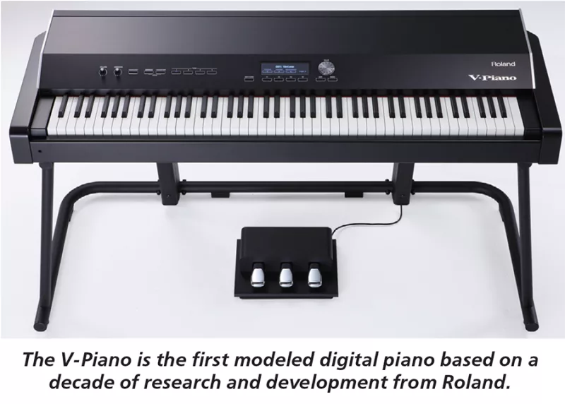 Roland V-Piano: Khám phá sức mạnh công nghệ SuperNatural® cho âm thanh piano đỉnh cao